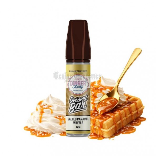 Dinner Lady Dessert Bar Salted Caramel Waffle Flavour Shot 14/60ml